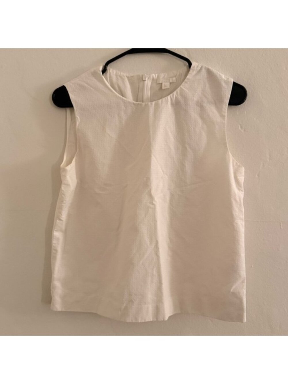 COS White Sleeveless Top